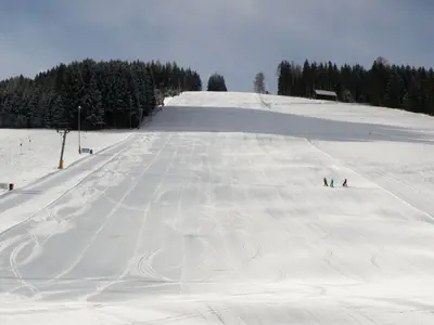 Blick auf die Skipiste Kleinlobming © Skilifte Kleinlobming