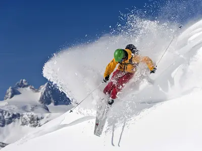 Offpiste-Fahren am Krippenstein © Freesports Arena Dachstein Krippenstein / Leo Himsl