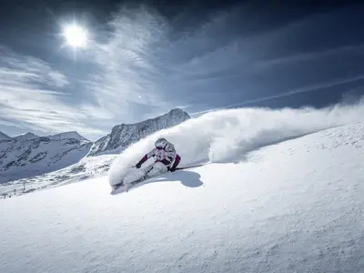 Freeriden am Kitzsteinhorn © Kitzsteinhorn / Christoph Oberschneider