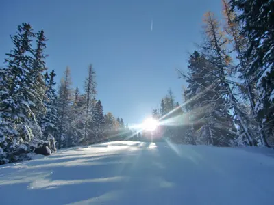 Winterlandschaft in Flattnitz © Flattnitzer Lifte