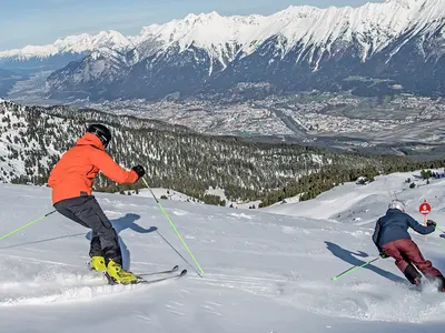 Panorama-Skifahren am Glungezer © hall-wattens.at