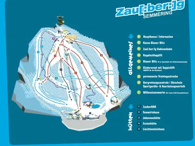 Pistenplan Semmering