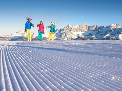 Skifahrer in Schladming-Dachstein © Schladming-Dachstein.at / Georg Knaus