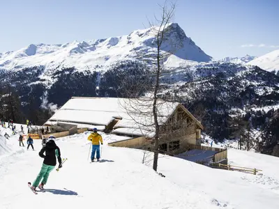 Stieralm im Skigebiet Nauders © TVB Tiroler Oberland-Nauders / Daniel Zangerl