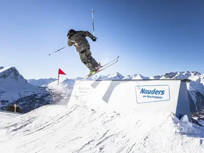 Snowpark in Nauders © TVB Tiroler Oberland-Nauders / Roland Haschka