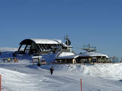 Die Bergstation am Zettersfeld im Skigebiet Lienzer Bergbahnen © Lienzer Bergbahnen AG