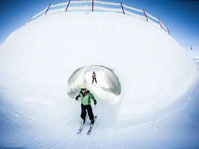 Blick auf die Funslope im Skigebiet Lienzer Bergbahnen © Lienzer Bergbahnen AG