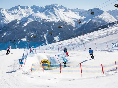 Blick auf die Funslope Gastein auf der Schlossalm © Gasteiner Bergbahnen AG