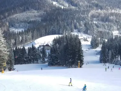 Piste in der Skischaukel Mönichkirchen-Mariensee © Skischaukel Mönichkirchen-Mariensee