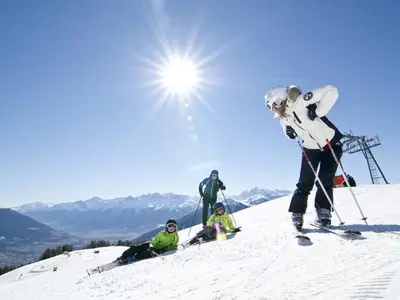 Skifahrer Watles © Vinschgau Marketing / A. Filz