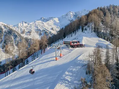 Kabinenbahn "Sonnen" am Klausberg in Südtirol © Klausberg AG