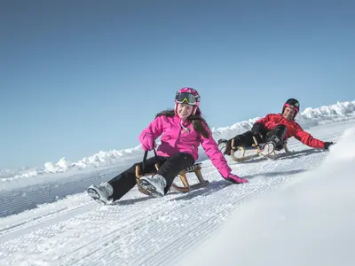 Rodeln an der Plose © Manuel Kottersteger