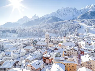 Winter in Innchen in der Dolomitenregion 3 Zinnen © IDM Südtirol, Harald Wisthaler