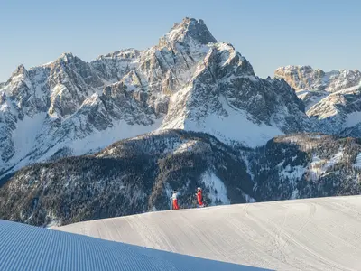Schneeschuhwanderung in der Dolomitenregion 3 Zinnen © Harald Wisthaler - wisthaler.com