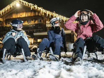 Nachtrodeln in den 3 Zinnen © Harald Wisthaler