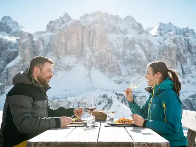 In Alta Badia wird der Genuss groß geschrieben © IDM Suedtirol - Alex Moling