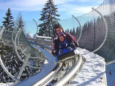 Rasanter Abfahrtsspaß mit dem Alpine Coaster © visitfiemme.it
