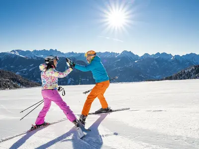 Im Skicenter Latemar © visitfiemme.it / Modica MDX