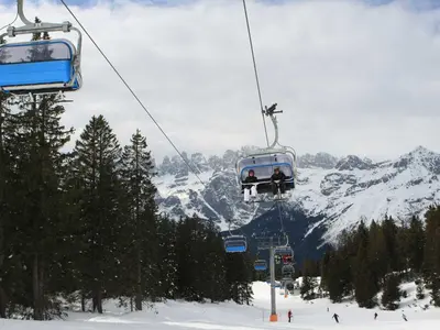 Sesselbahn © Consorzio Skipass Paganella Dolomiti