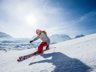 Skifahren in Madonna di Campiglio © A. Trovati