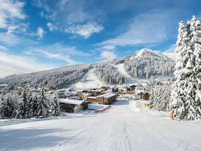 Blick auf die Piste Madonna di Campiglio © Madonna di Campiglio