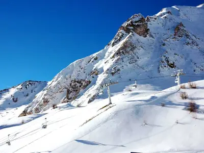 Blick ins Skigebiet Adamello © Adamello Ski