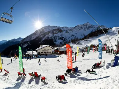 Das Skigebiet Courmayeur © ph Lorenzo Belfrond for Courmayeur Mont Blanc funivie