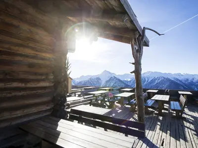 Sonnenterrasse auf der Schwemmalm © MGM/Alex Filz
