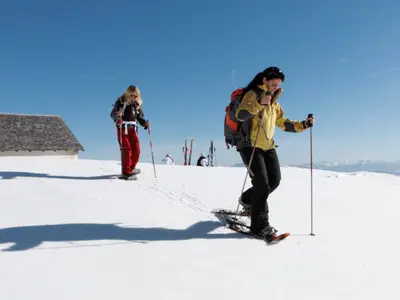 Schneeschuhwandern Ortler Skiarena © Marketinggesellschaft Meran/Frieder Blickle