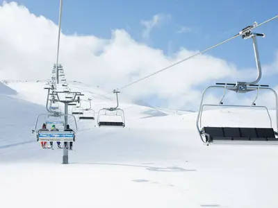 Sessellift im Skigebiet Hemsedal Skicenter © Hemsedal Skisenter