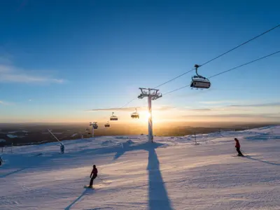 Ein Sessellift im Skigebiet Trysilfjellet © Trysil/Ola Matsson