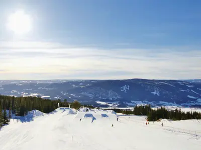 Hafjell Park im Skigebiet Hafjell © Hafjell Alpinsenter