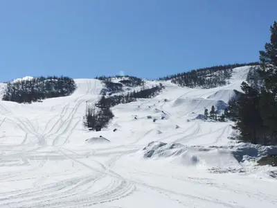 Blick auf die Pisten im Skigebiet Geilofjellet &nbsp; © Geilo Holiday