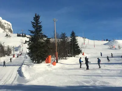 Pistentreiben im Skigebiet Skeikampen &nbsp; © Skeikampen Resort