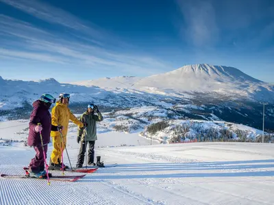 Skifahren im Gausta Ski Resort in Norwegen © Gaustablikk / Gausta Ski Resort