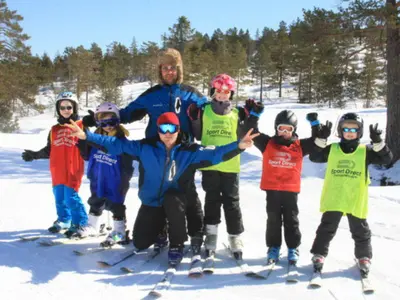 Die Kinderskischule im Skigebiet Gautefall Alpine Centre © Gautefall Skisenter AS