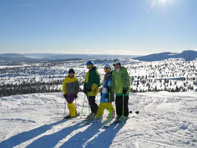 Familienfreundliches Skigebiet Golsfjellet © Golsfjellet Alpinsenter