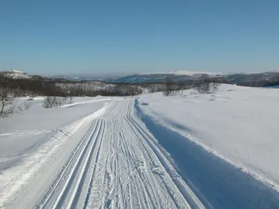 Gespurte Loipen im Skigebiet Skarslia © Skarslia Ski og Akesenter