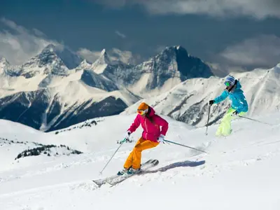 Perfekte Pisten im Skigebiet © Sunshine Village