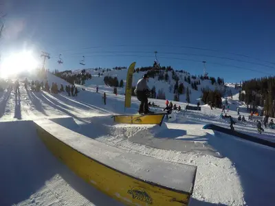 Der Terrain Park in Sunshine Village © Sunshine Village