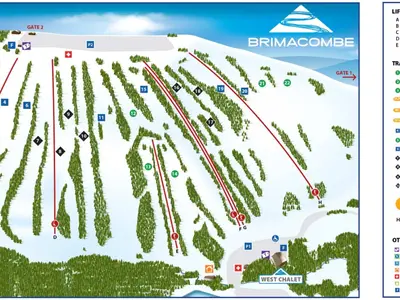 Pistenplan Brimacombe