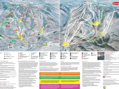 Pistenplan Mont-Tremblant