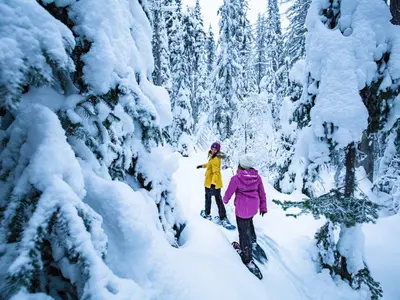 Schneeschuhwandern © SilverStar Mountain Resort / Sam Egan