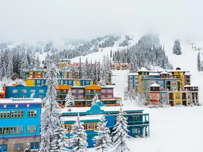 Viele Farben im Resort © SilverStar Mountain Resort