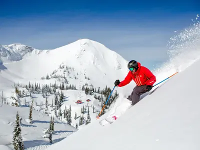 Tiefschneefahrer in Fernie © Fernie Alpine Resort