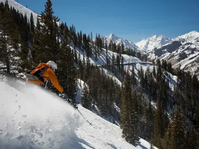 Abfahrt in Snowmass © Aspen Skiing company