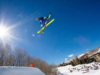 Jumps im Snowpark von Snowmass © Aspen Skiing company