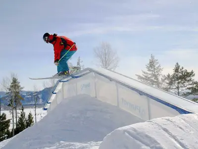 Übungen im Snowpark © Jackson Hole Mountain Resort