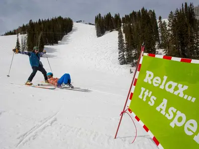 Relax... it's Aspen © Aspen Skiing company