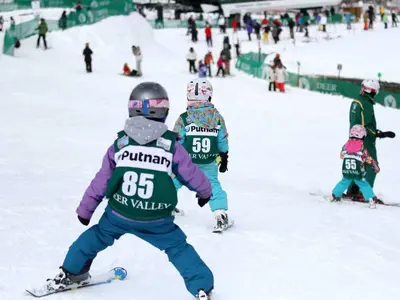 Kinder lernen Ski fahren in Deer Valley © Deer Valley Resort